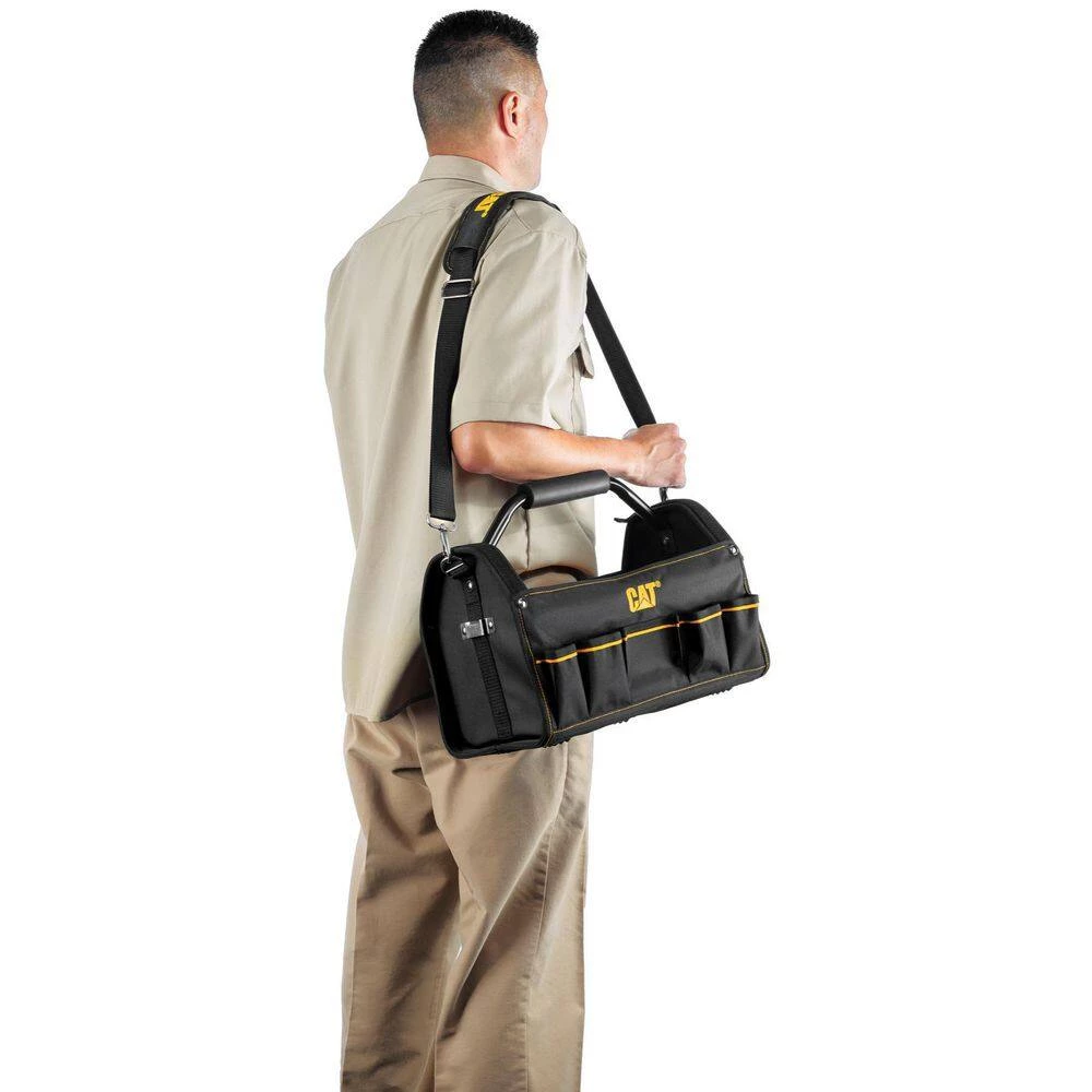 17 in. Pro Tool Tote by CAT - Image 2