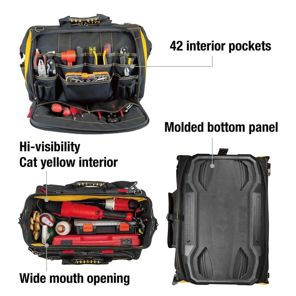 18 in. Pro Tool Bag by CAT - Image 3