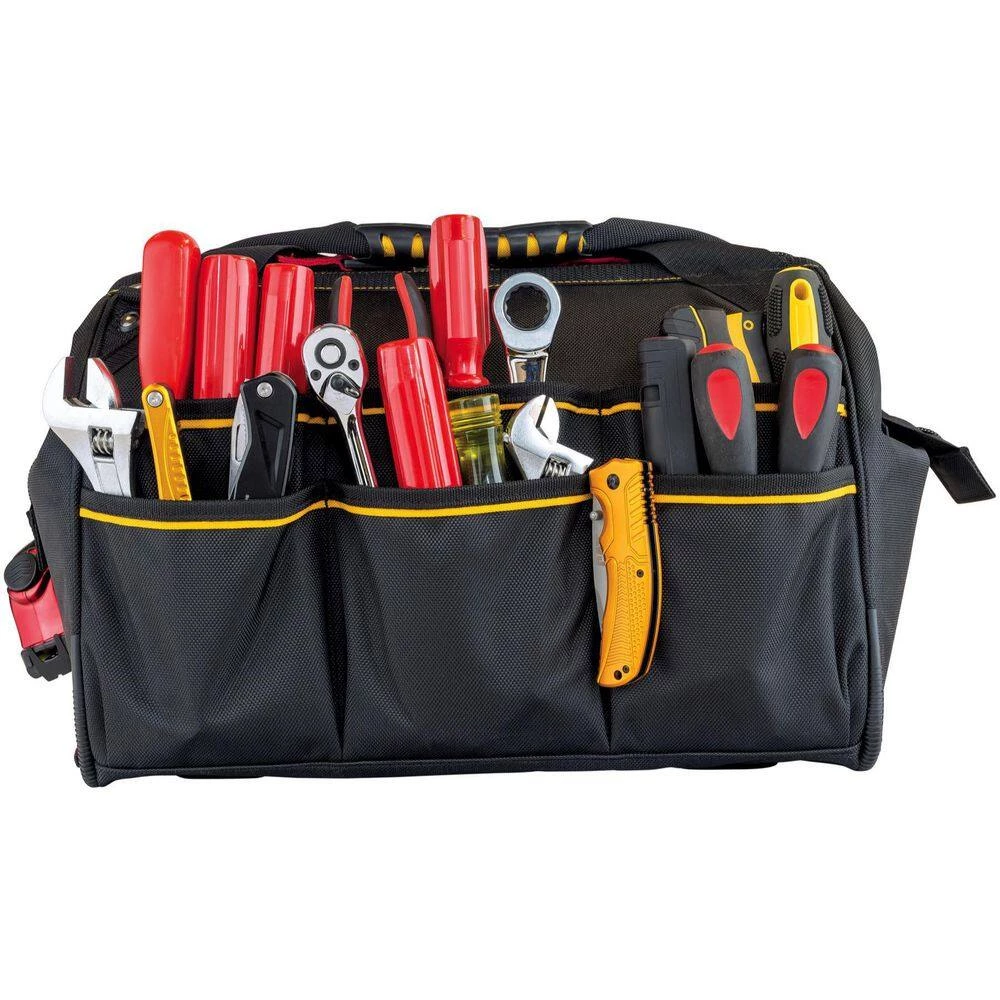 13 in. and 16 in. Wide Mouth Tool Bag Set (2-Piece) by CAT - Image 4