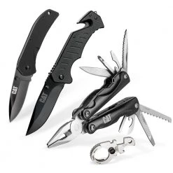 4-Piece Multi-Tool and Knife Set by CAT