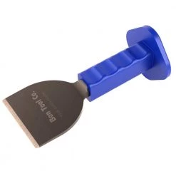 9 in. x 4 in. Protective Plastic Grip Brick Bolster Chisel by Bon Tool