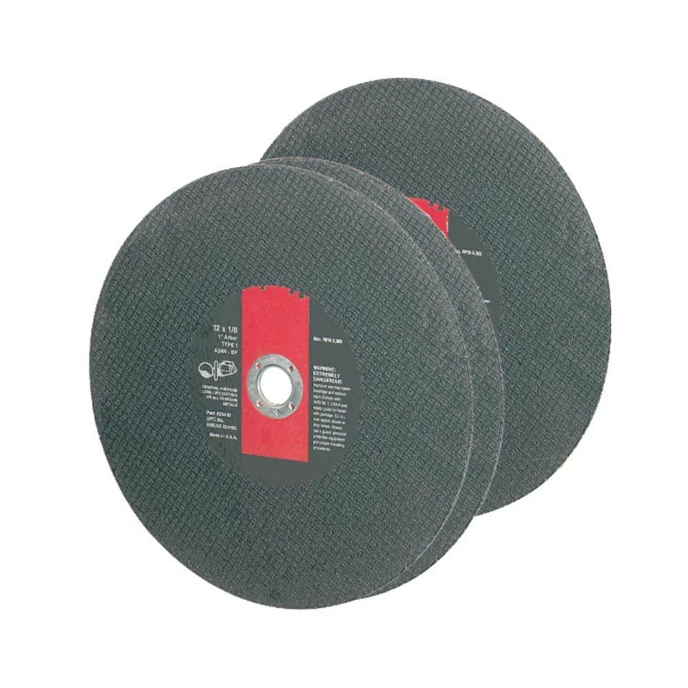 14 in. x 1/8 in. Premium Abrasive Blade for Hand Held Metal Cutting Saws by Bon Tool