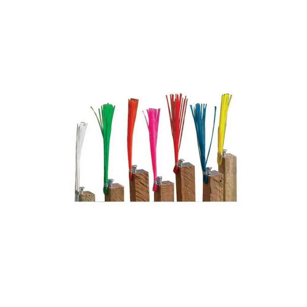 6 in. Wire Whiskers in Yellow (500-Pack) by Bon Tool