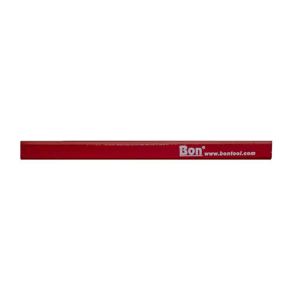 Carpenter Pencils in Red Casing Medium Black Lead (72-Pack) by Bon Tool - Image 2
