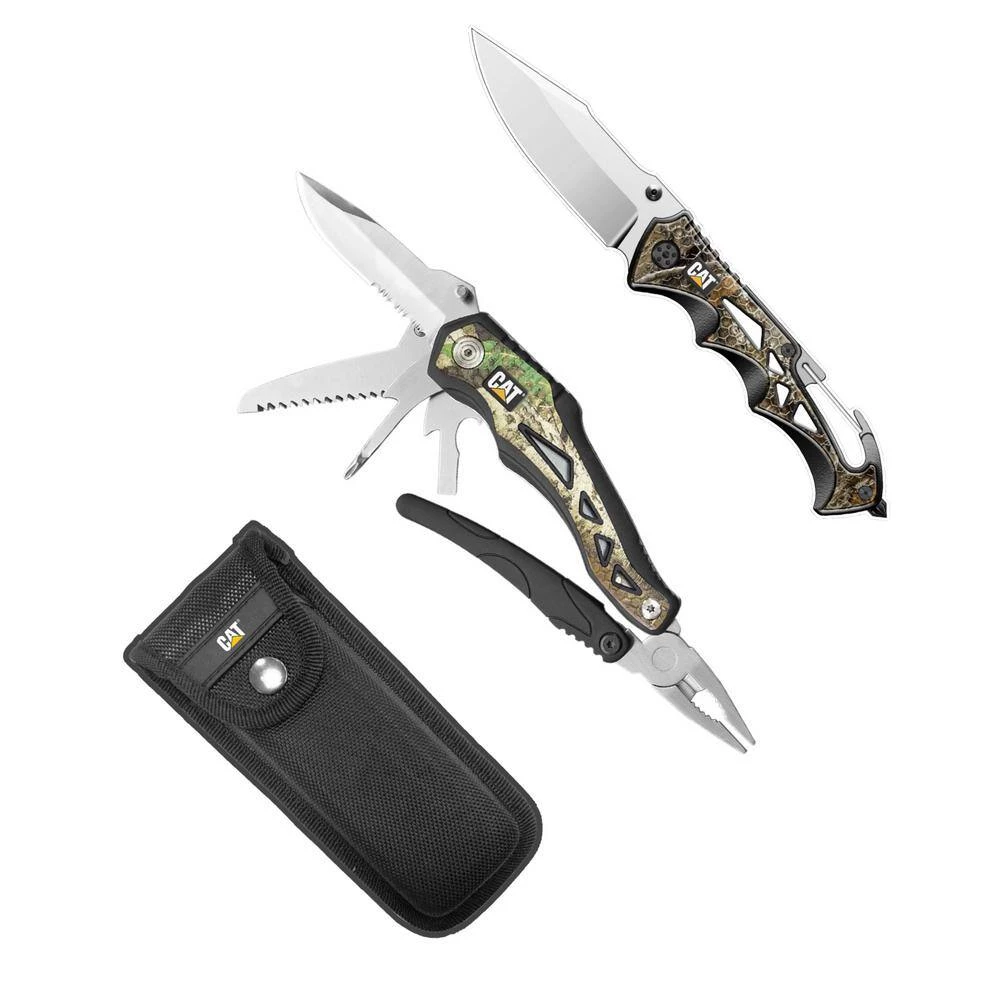 2 Piece Multi-Tool and Knife Gift Box Set with Real Tree Camo by CAT - Image 2