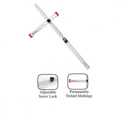 48 in. Adjustable Drywall T-Square by Kapro