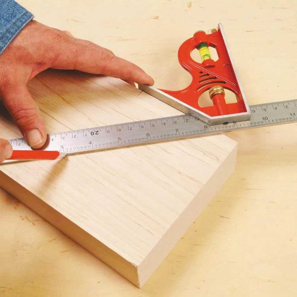 12 in. Combination Square with Zinc Head and Stainless Steel Blade by Kapro - Image 6