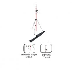 Professional Tripod with Pole for Lasers by Kapro