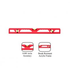 24 in. ABS High Impact Ergocast Bubble Vial Level by Kapro