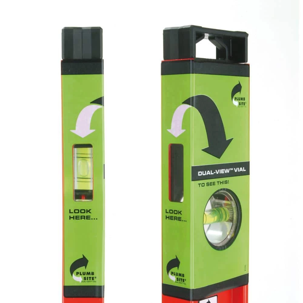 72 in. Aluminum I-Beam Level with Plumb Site by Kapro - Image 4