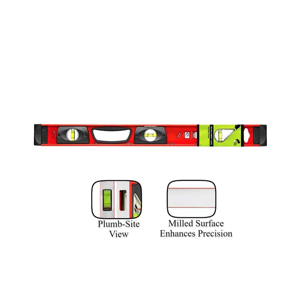 24 in. Aluminum I-Beam with Plumb Site by Kapro