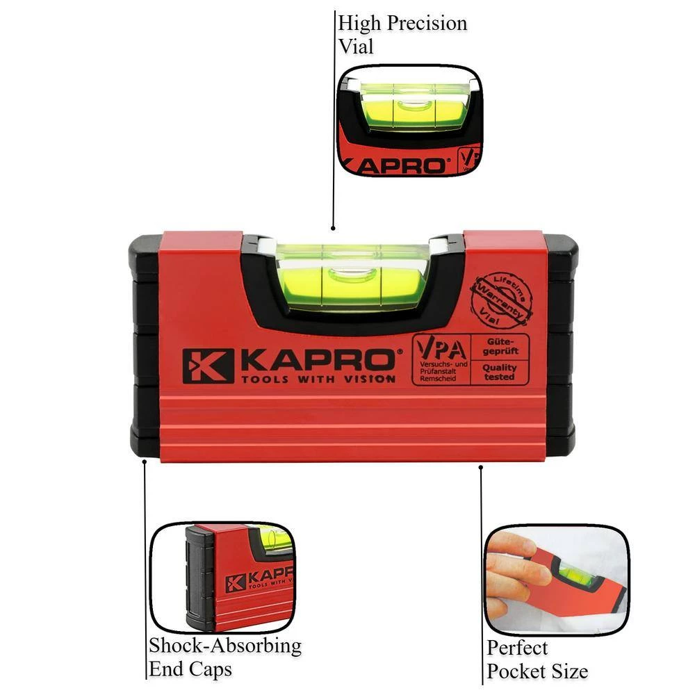 4 in. Handy Level by Kapro - Image 2