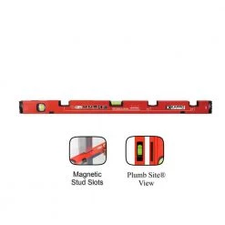 36 in. Magnetic Box Level for Drywall Studs by Kapro