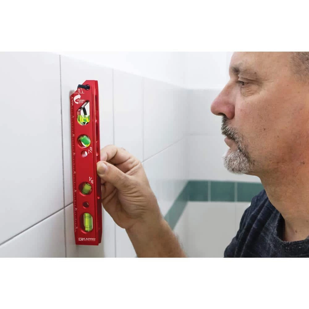 9 in. Magnetic Electrician Level with Plumb Site by Kapro - Image 3