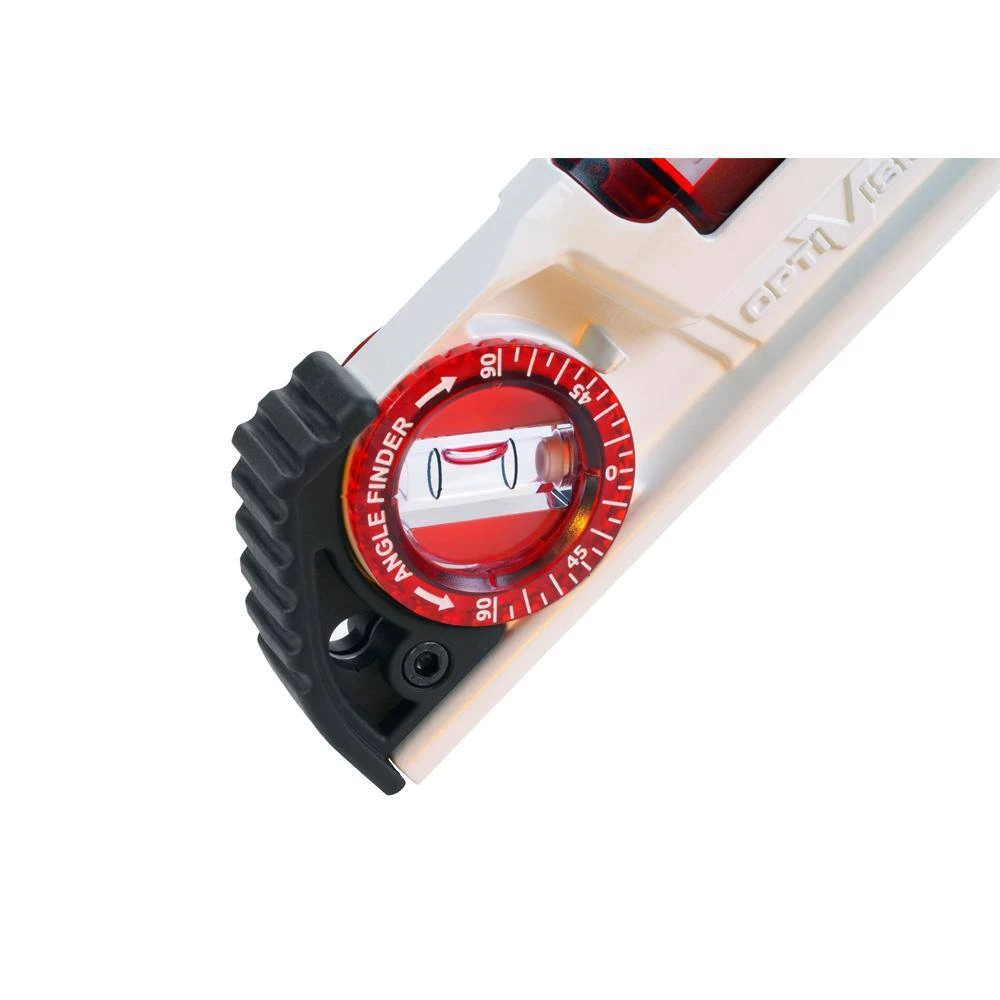 10 in. Magnetic Cast Torpedo Level with OPTIVISION and Angle Finder by Kapro - Image 4