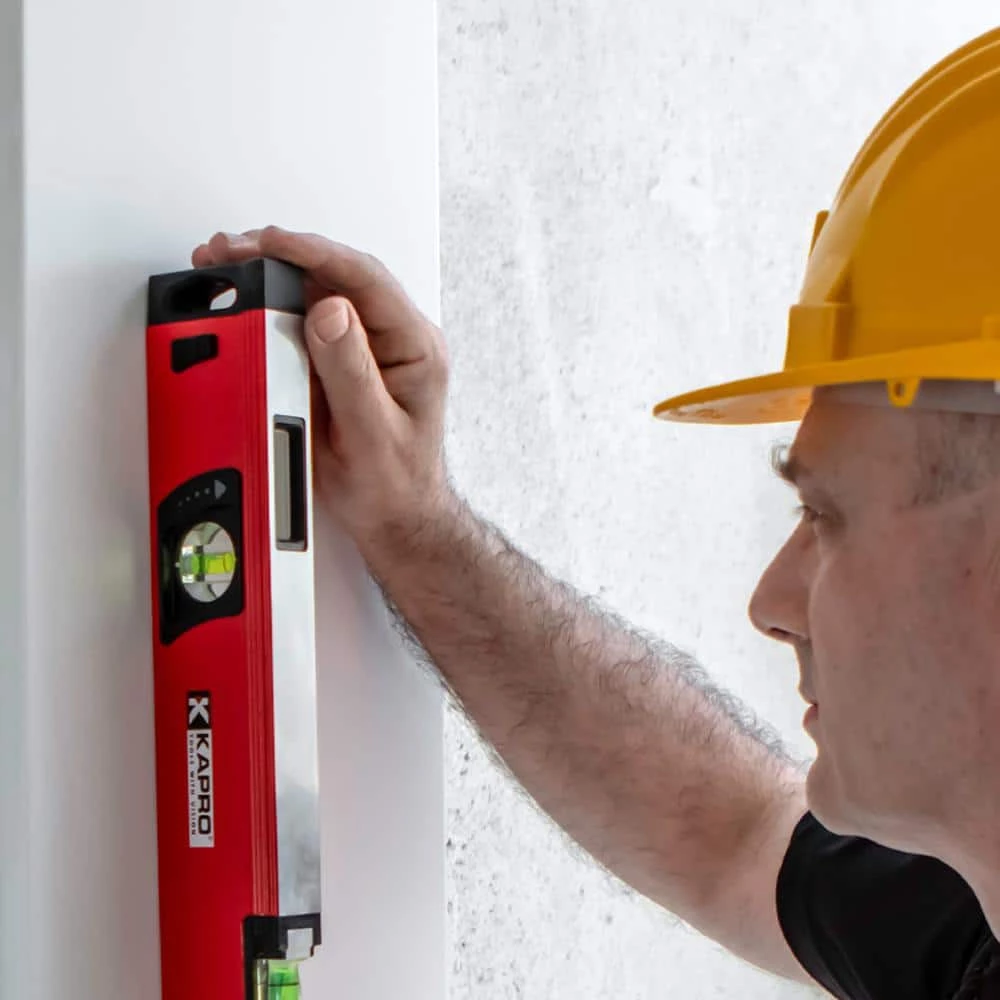 72 in. Vulcan Box Level with Magnified Vials and Plumb Site by Kapro - Image 7