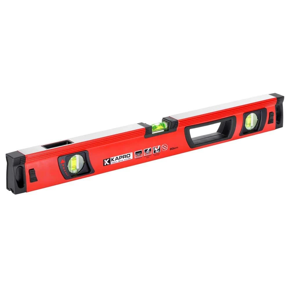 72 in. Vulcan Box Level with Magnified Vials and Plumb Site by Kapro - Image 3