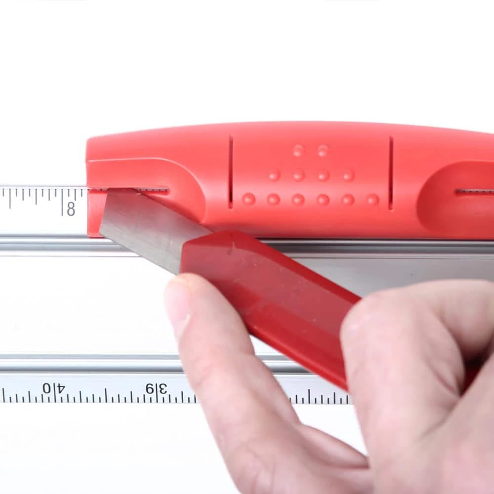 Handle and Knife Guide for Set and Match Ruler by Kapro - Image 3