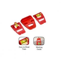 Slider Set for Set and Match Ruler (3-Piece) by Kapro