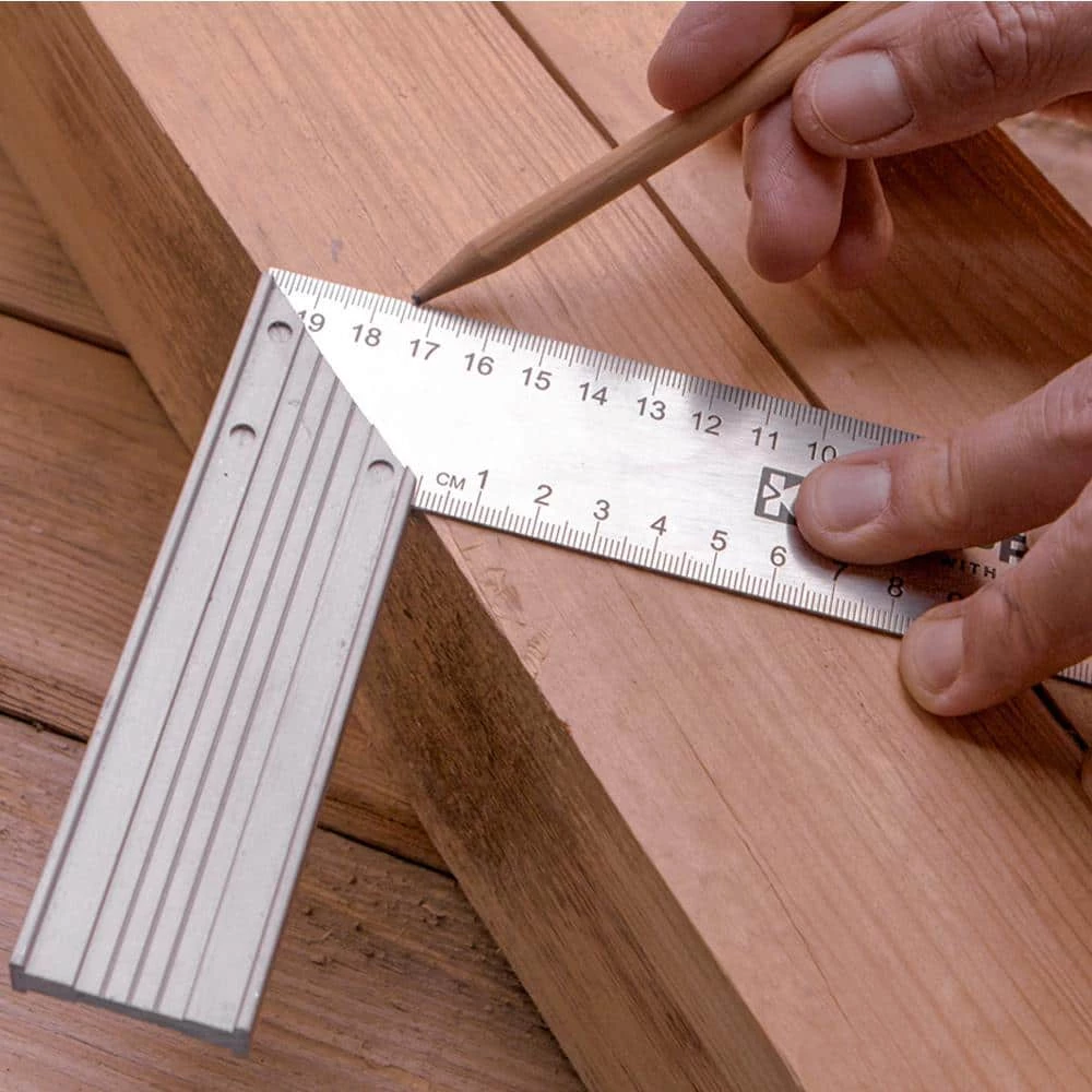 12 in. Try and Mitre Square with Stainless Steel Blade by Kapro - Image 4