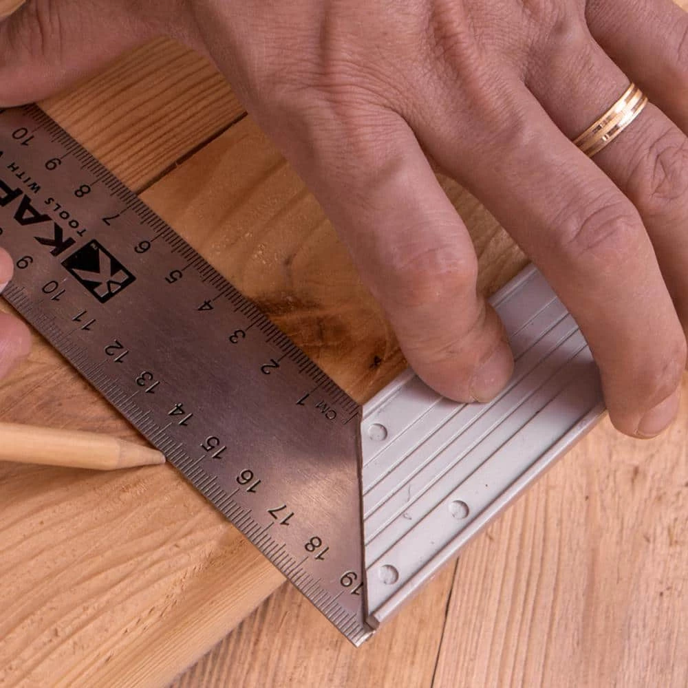 12 in. Try and Mitre Square with Stainless Steel Blade by Kapro - Image 3