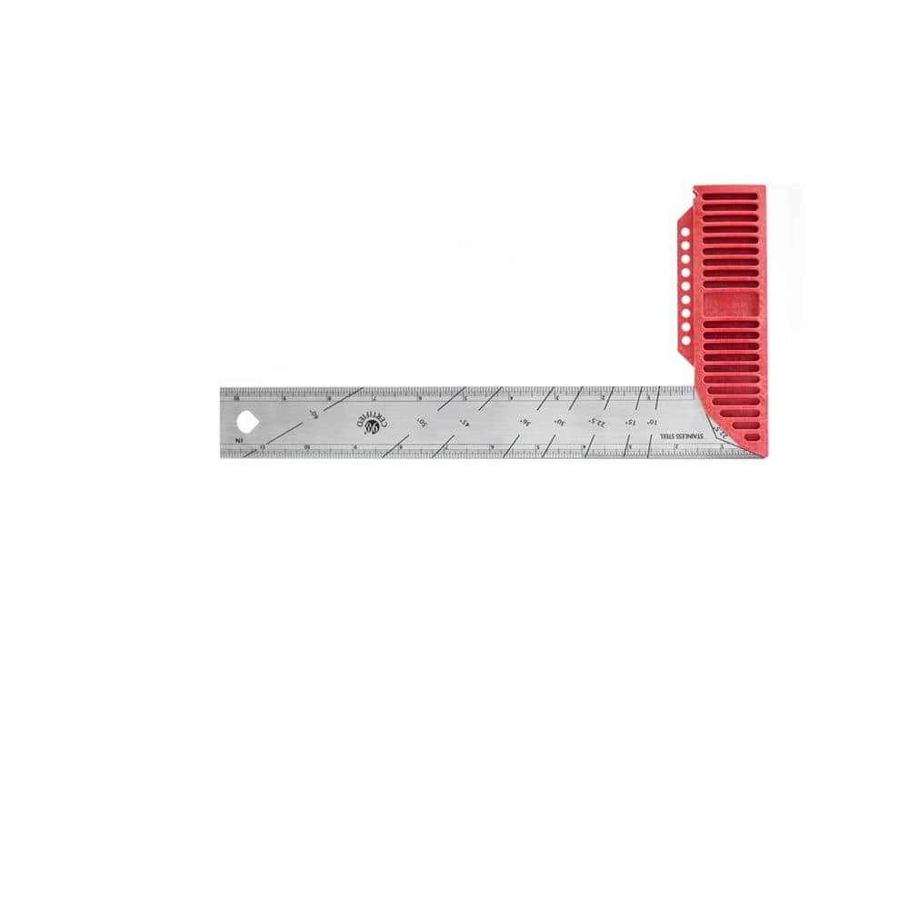 8 in. Try and Mitre Square with Stainless Steel Blade by Kapro - Image 4