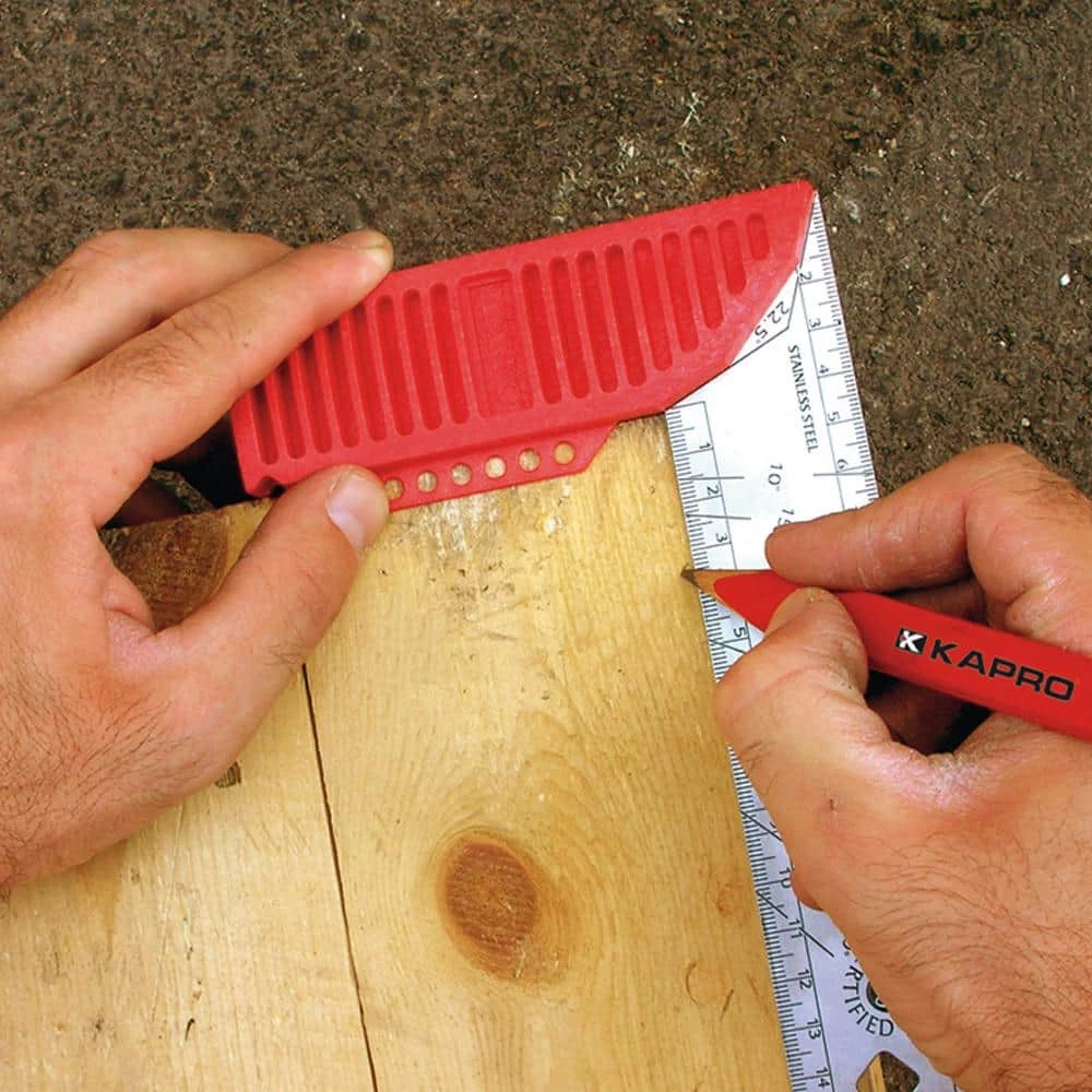 8 in. Try and Mitre Square with Stainless Steel Blade by Kapro - Image 7