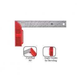 8 in. Try and Mitre Square with Stainless Steel Blade by Kapro