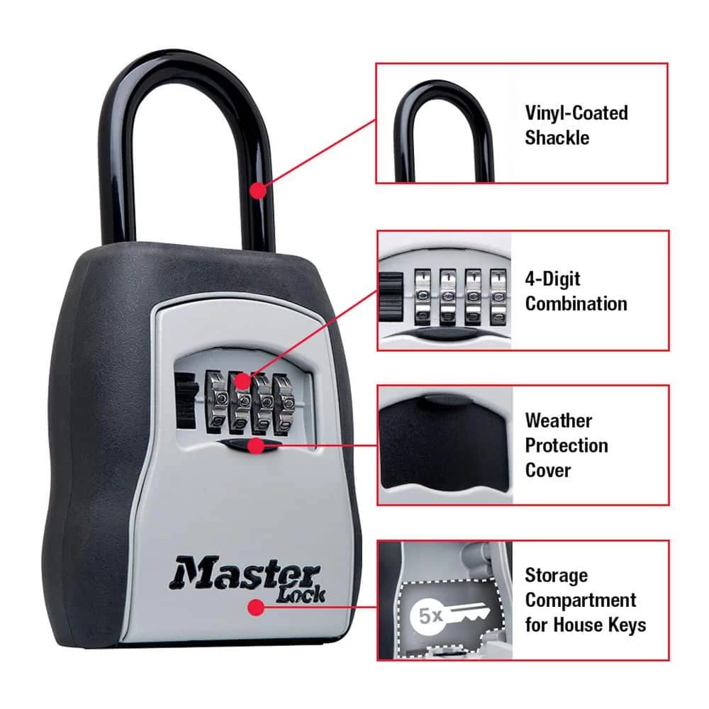 Lock Box, Resettable Combination Dials by Master Lock - Image 4