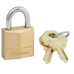 Lock with Key, 3/4 in. Wide by Master Lock