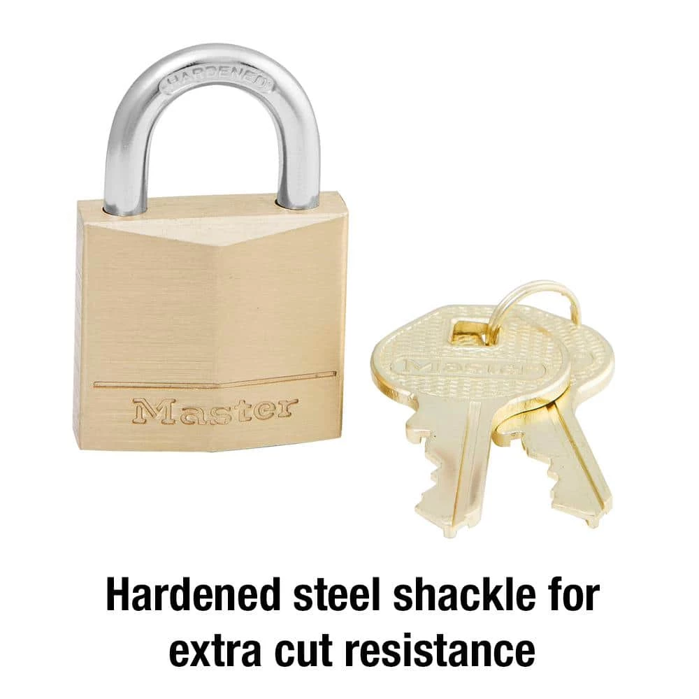 Lock with Key, 1-3/16 in. Wide by Master Lock - Image 4