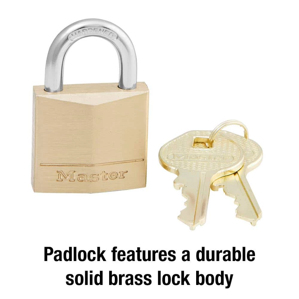 Lock with Key, 1-3/16 in. Wide by Master Lock - Image 2