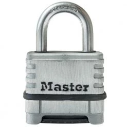 Stainless Steel Outdoor Combination Lock, Resettable by Master Lock