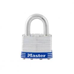Outdoor Padlock with Key, 1-3/4 in. Wide by Master Lock