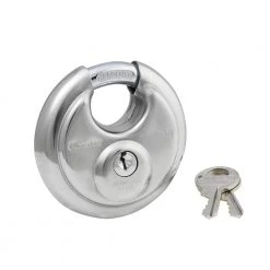 Outdoor Shrouded Padlock with Key by Master Lock