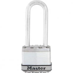 Heavy Duty Outdoor Padlock with Key, 1-3/4 in. Wide, 2-1/2 in. Shackle by Master Lock