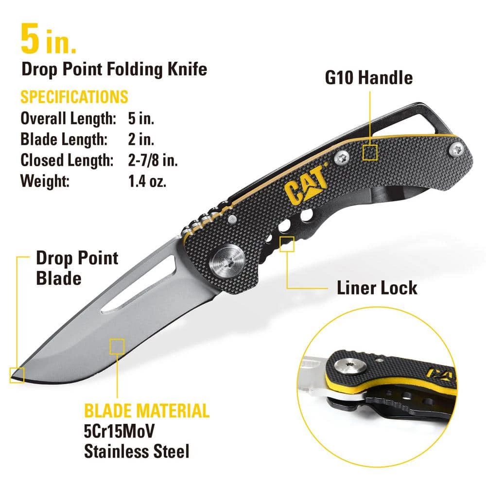 12-in-1 Multi-Tool, Knife and Multi-Tool Key Chain Gift Box Set (3-Piece) by CAT - Image 4
