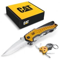 XL Multi-Tool and Multi-Tool Key Chain with Light Gift Box Set (2-Piece) by CAT
