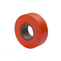 1-3/16 in. x 150 ft. Fluorescent Orange Flagging Tape (12-pack) by Bon Tool