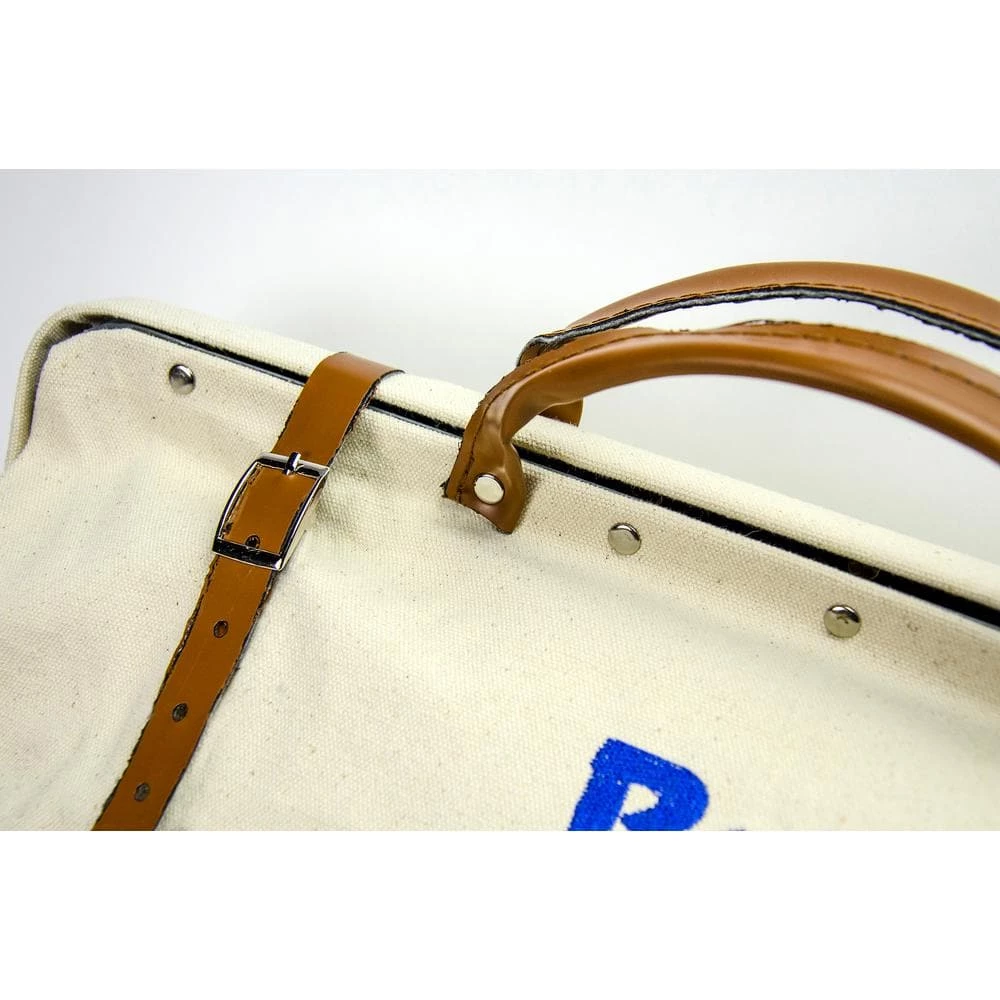 24 in. Canvas Tool Bag with Leather Bottom by Bon Tool - Image 2
